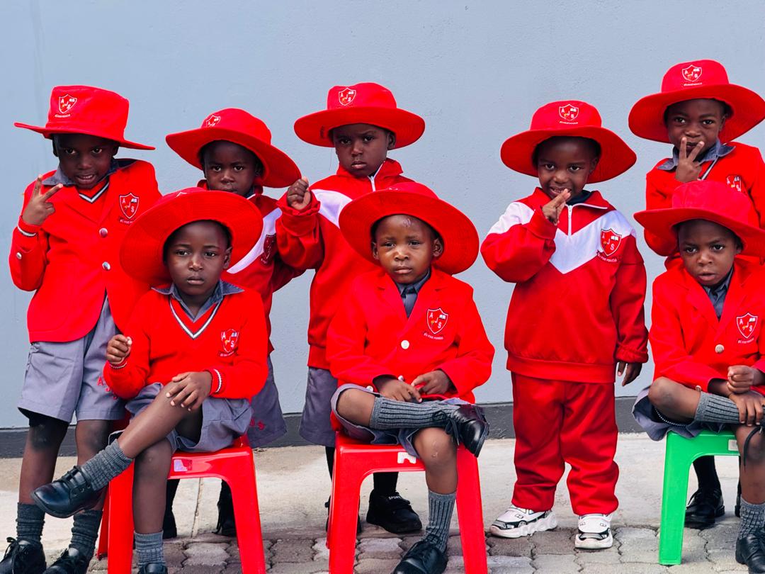 ECD students engaged in play-based learning activities